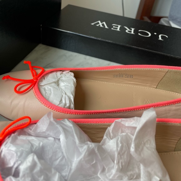 JCrew Kiki Ballet leather flats, 6.5 - Picture 3 of 7